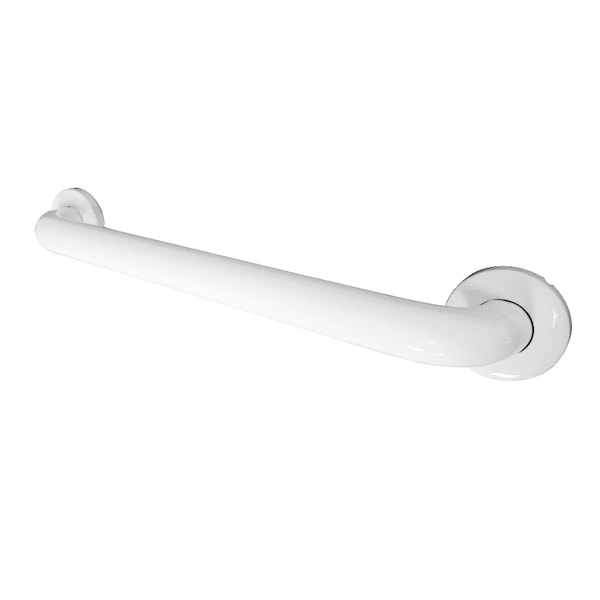 Traditional GB1218CSW Made To Match 18" Stainless Steel Grab Bar, White, 21 L, Stainless Steel